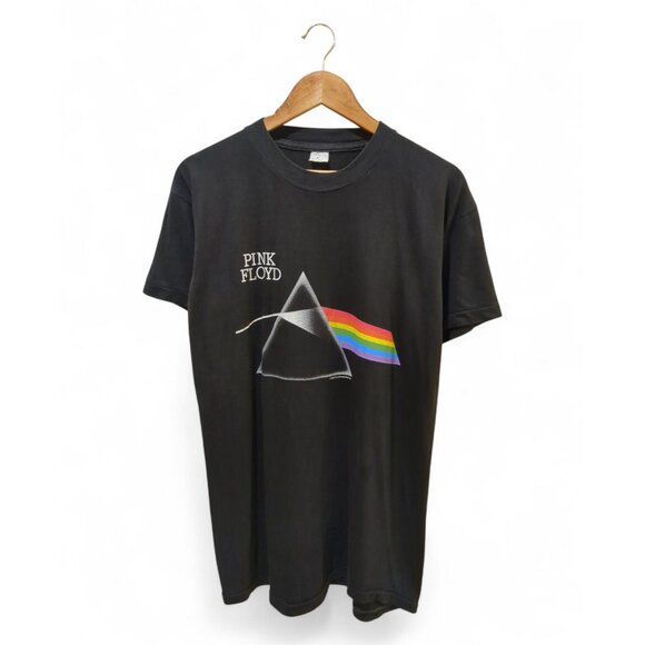 Vintage 1987 Pink Floyd Dark Side of the Moon Tour T-Shirt - M